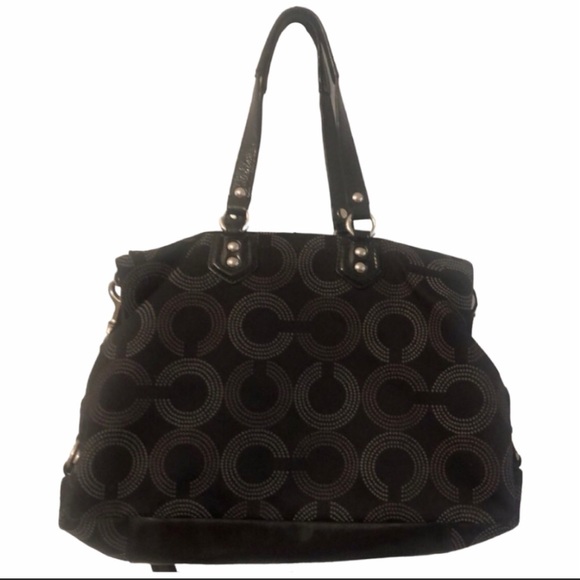 NWOT COACH Purse Satchel W/ 2 Arm Straps & 1 Shoulder Reinforced For Versatility - Picture 3 of 12